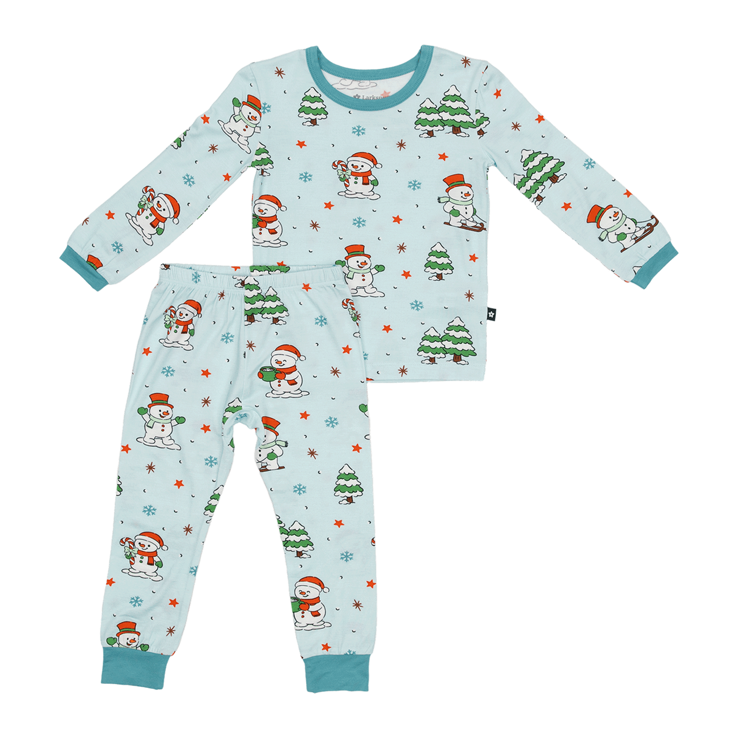 Long PJ Set in Jingle and Glide