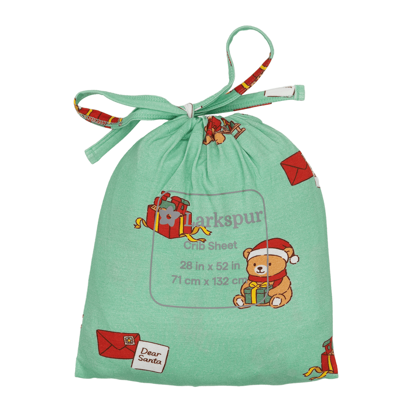 Crib Sheet in Dear Santa