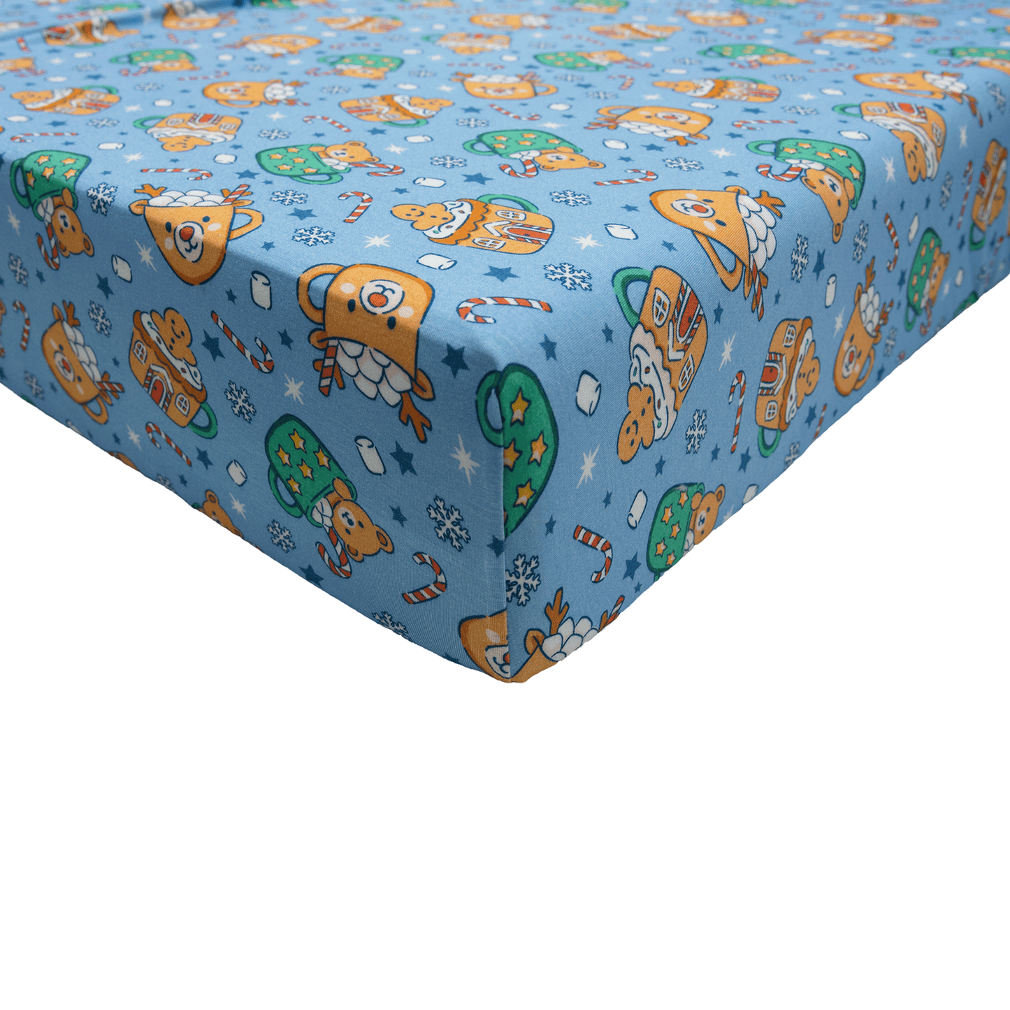 Crib Sheet in Teddy Treat Time