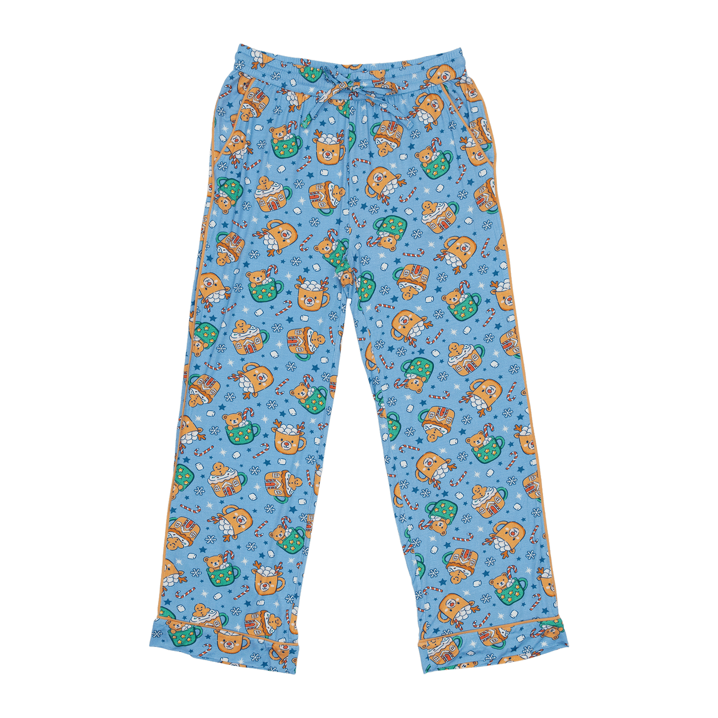 Women's Long Pajama Set in Teddy Treat Time