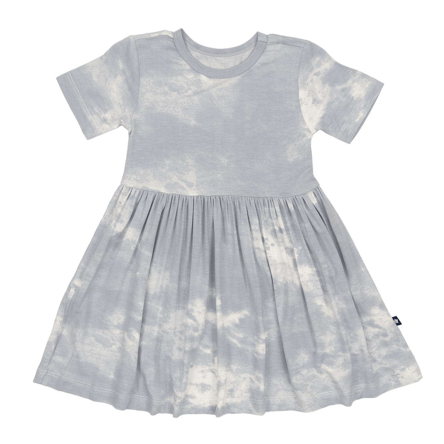 Twirl Dress in Blue Fog