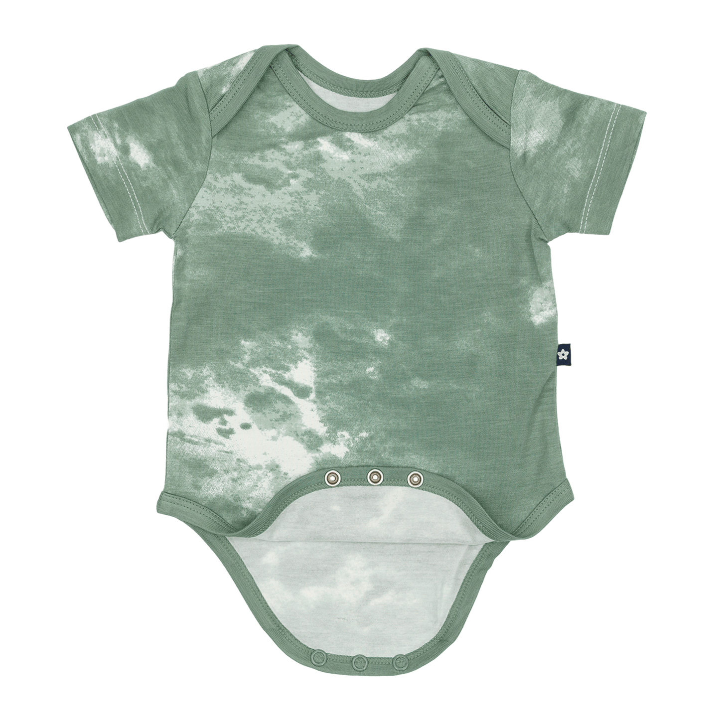 Short Sleeve Bodysuit in Pine