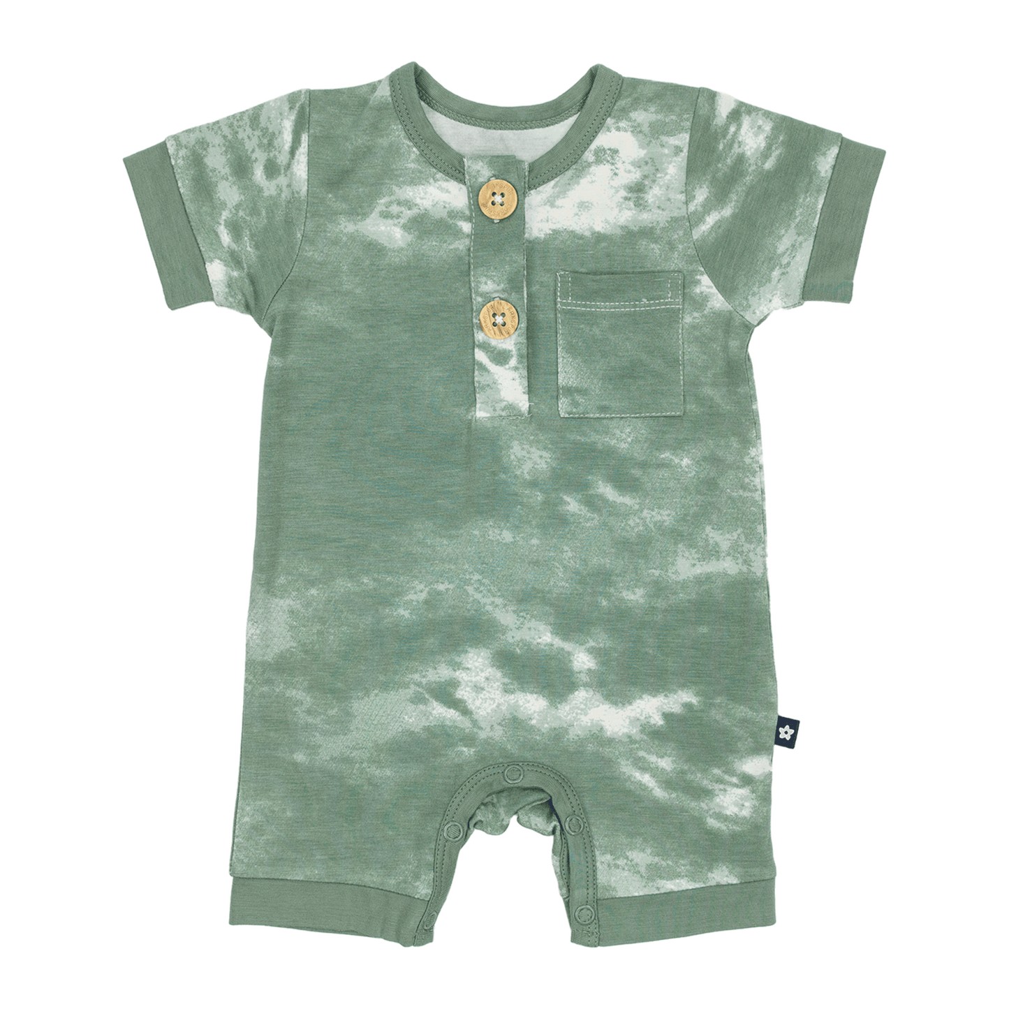 Short Romper in Pine