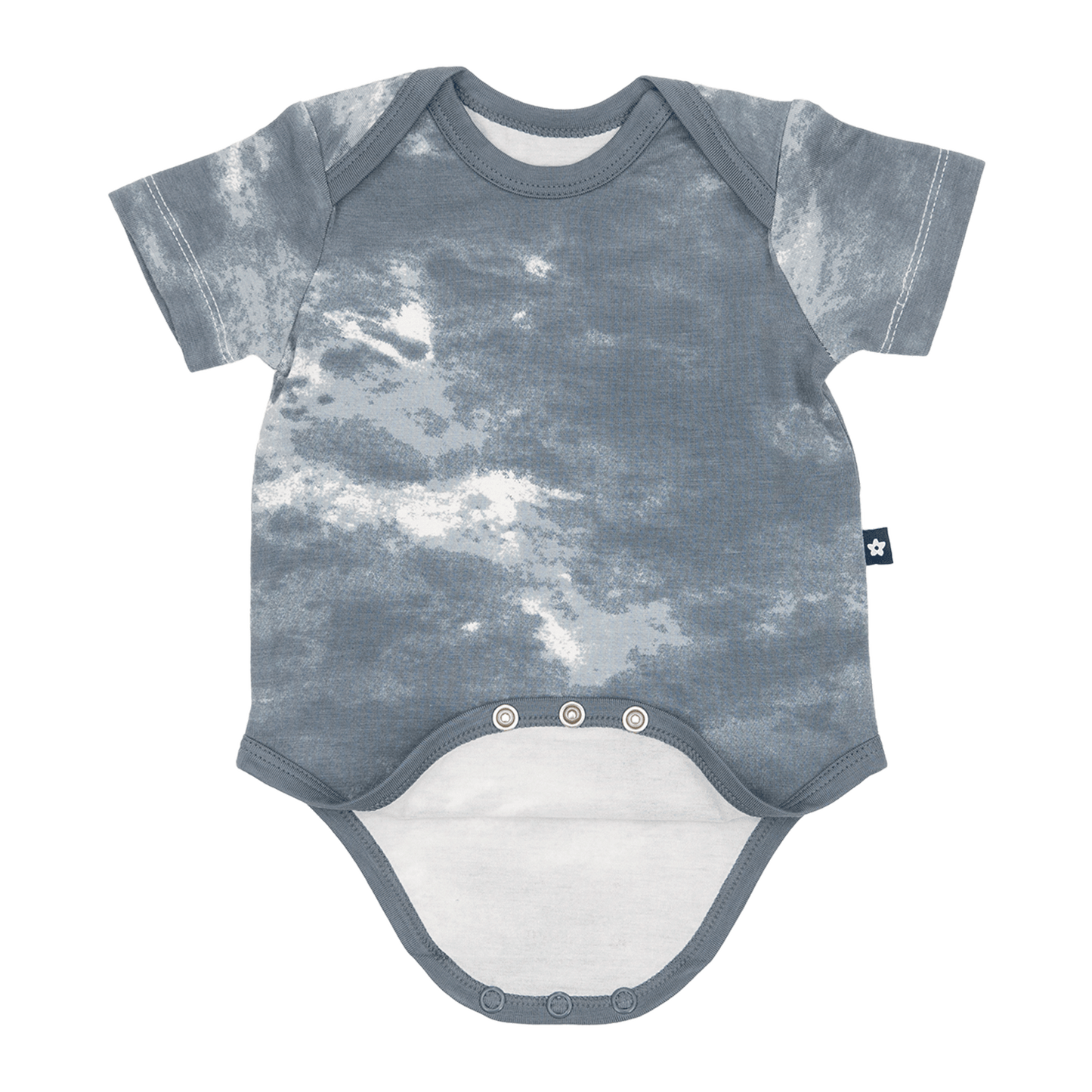 Short Sleeve Bodysuit in Dark Slate