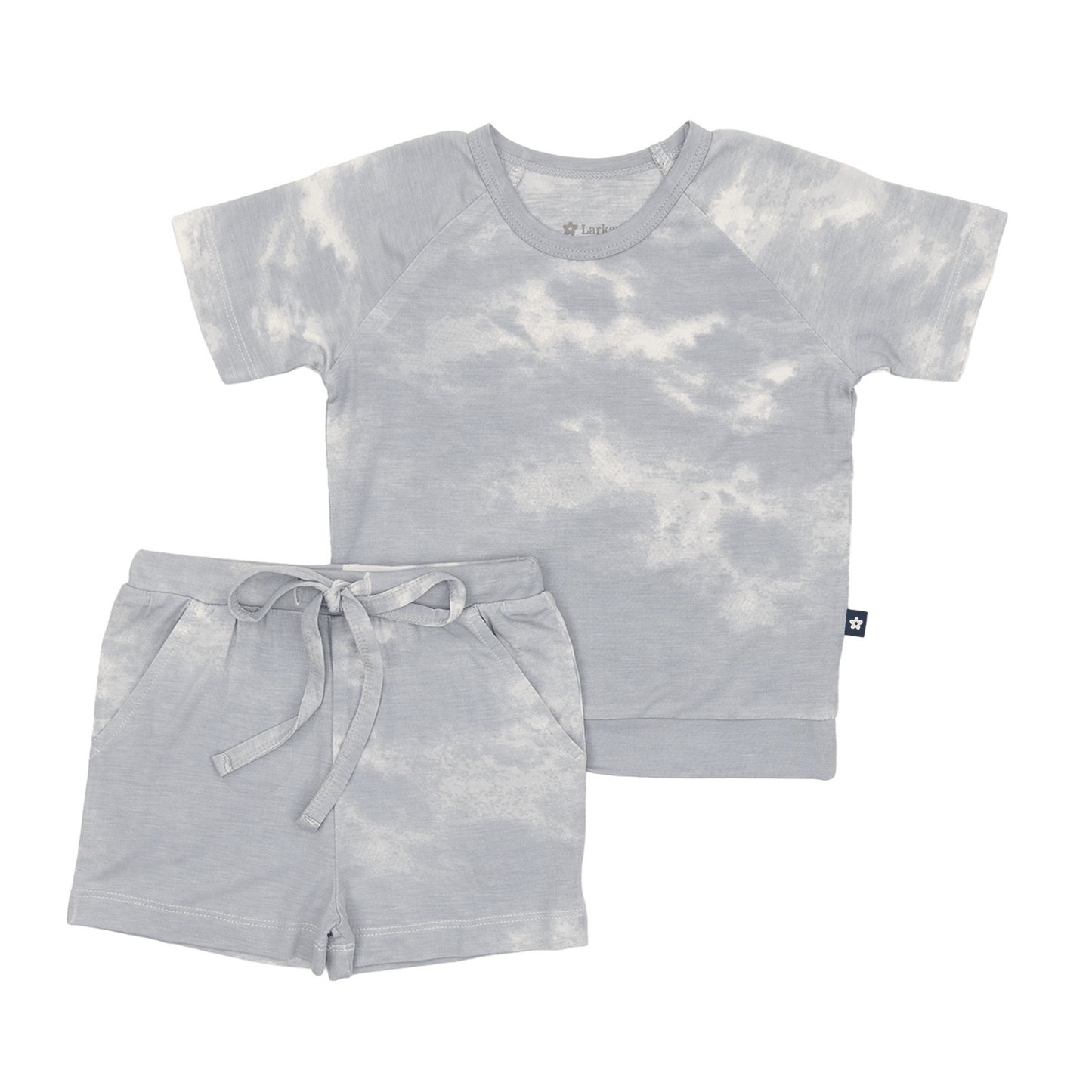 Jogger Set in Blue Fog