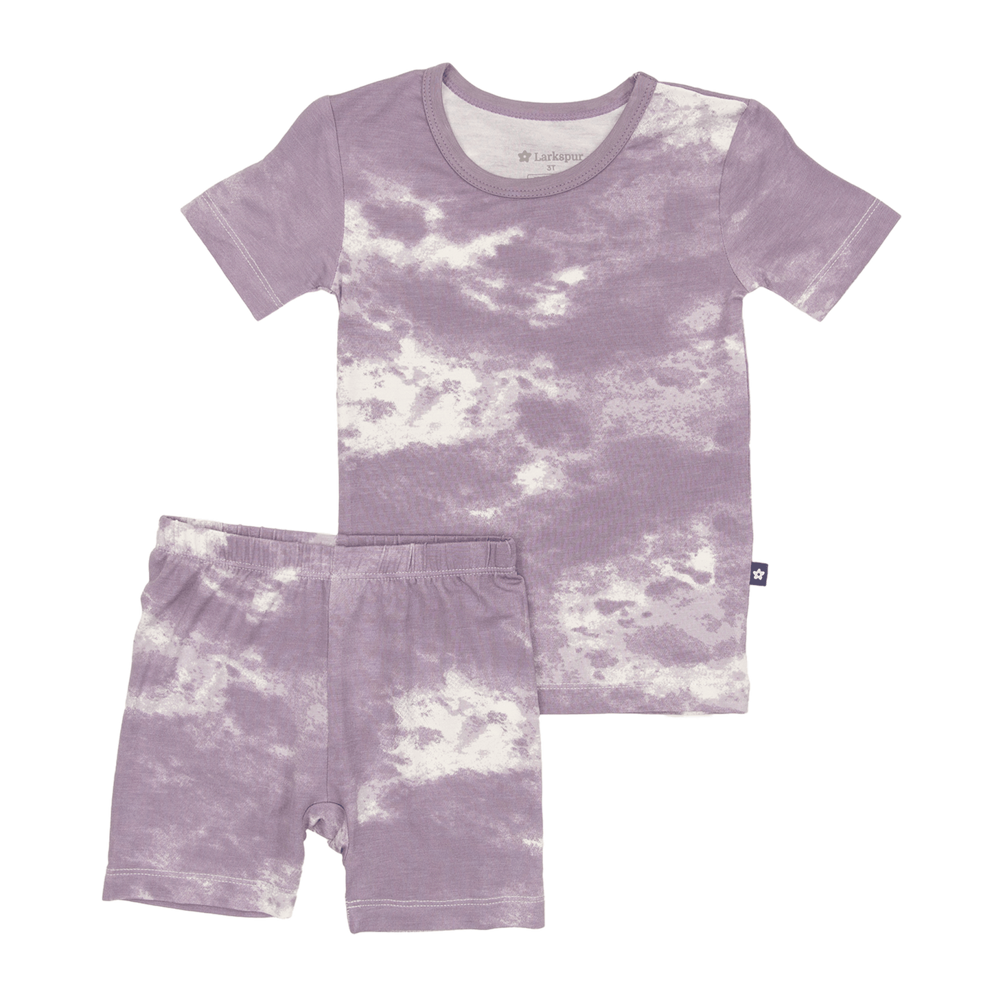 Short PJ Set in Quick Silver