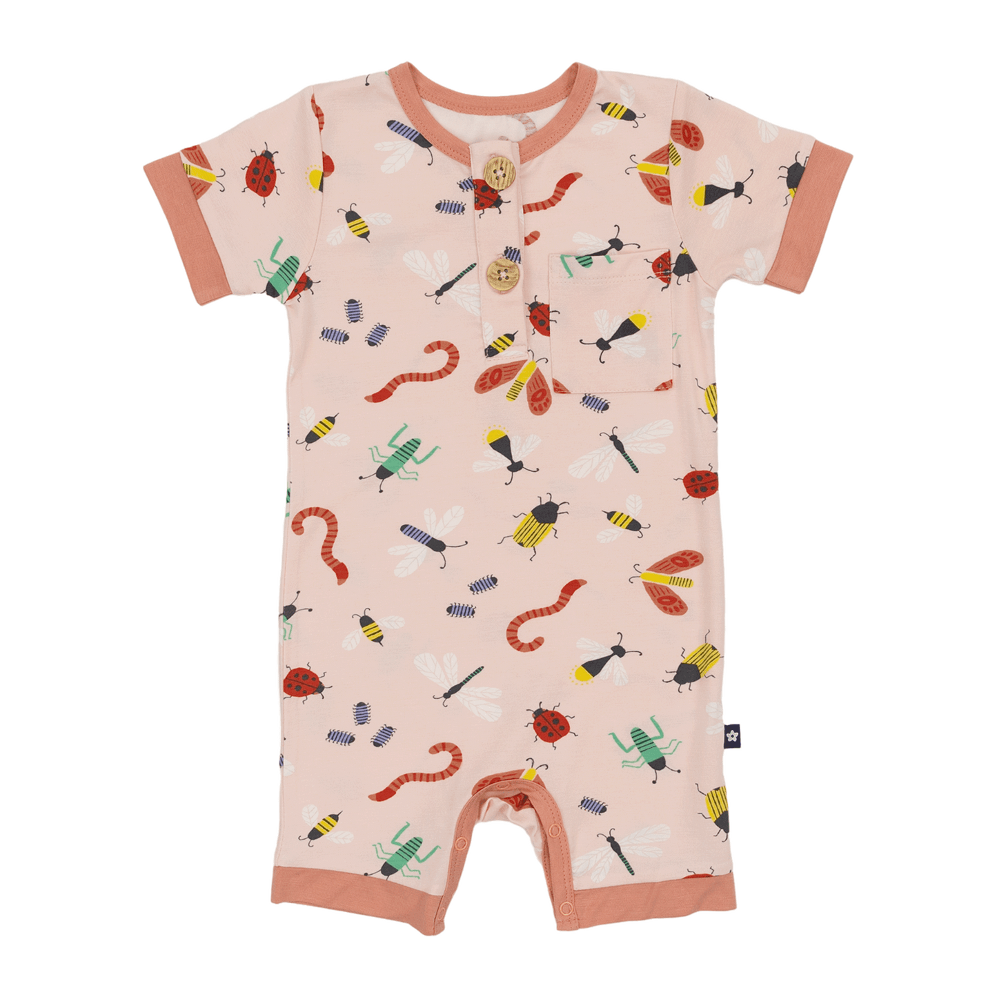 Short Romper in Cuddly Crawlers