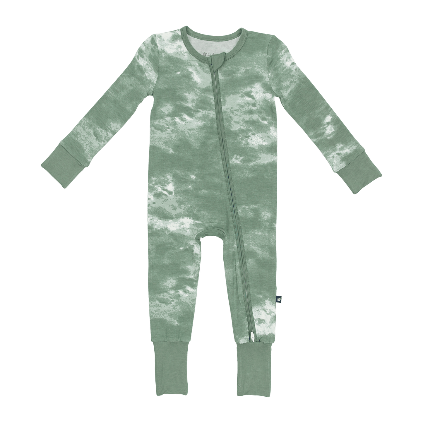 Convertible Footed Romper in Pine