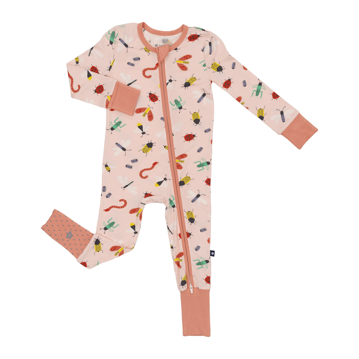 Convertible Footed Romper in Cuddly Crawlers