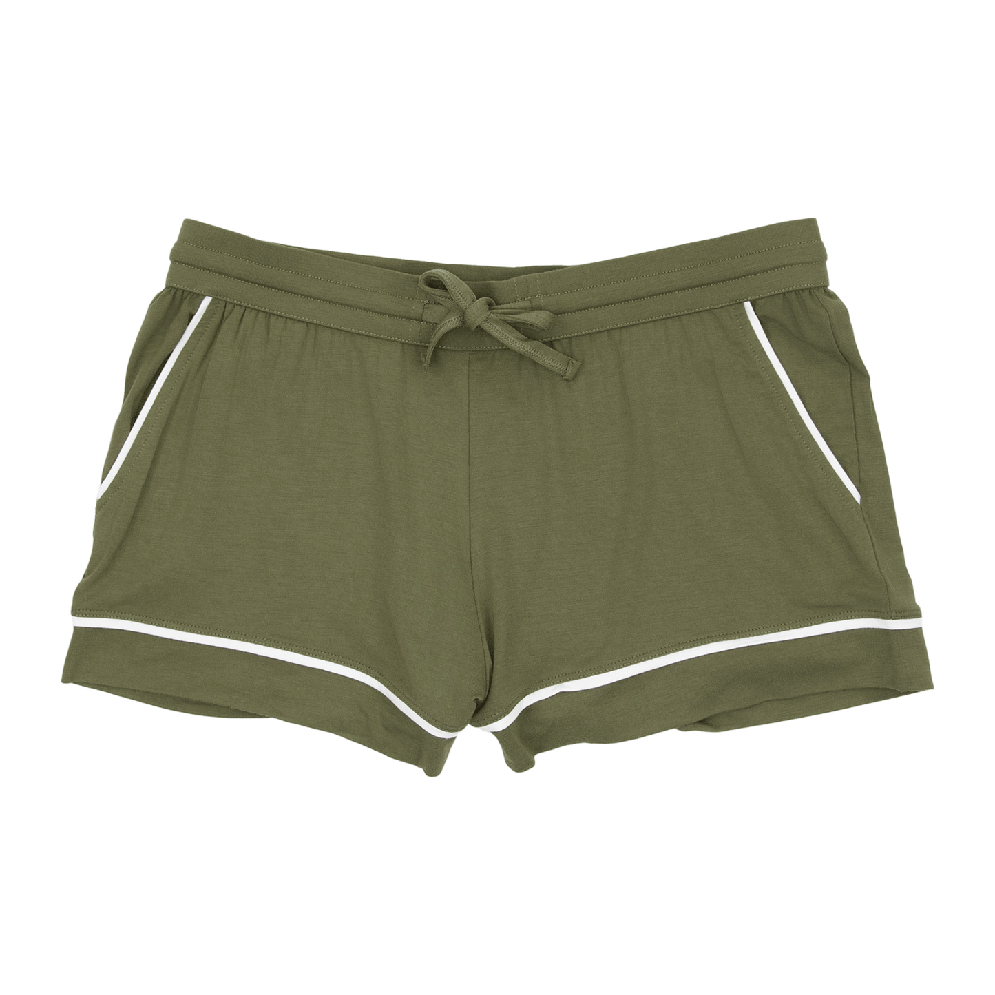 Women's Short Pajama Set in Olive