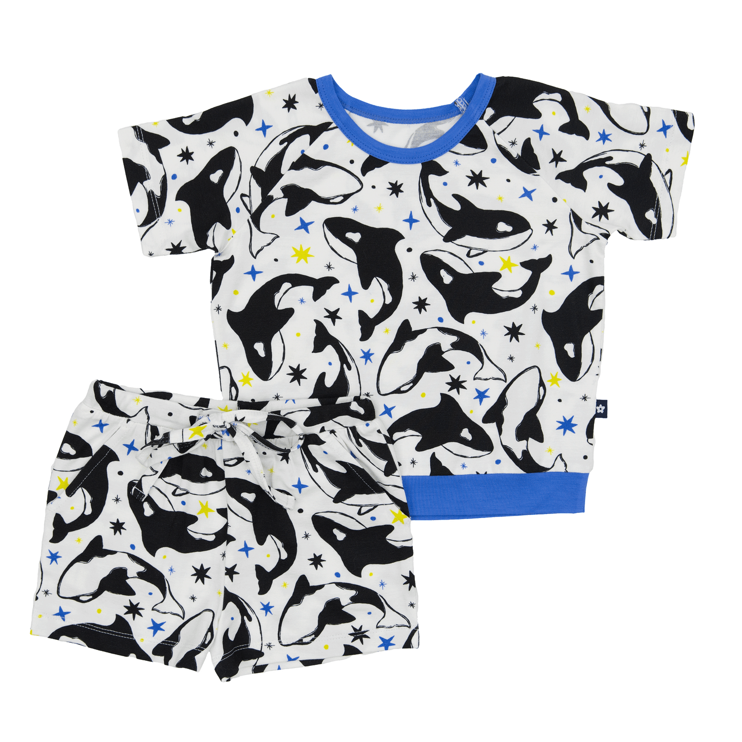 Jogger Set in Dancing Orcas