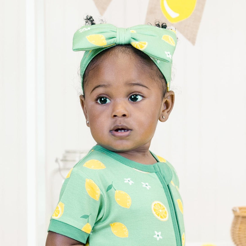 Headband in Citrus Summer