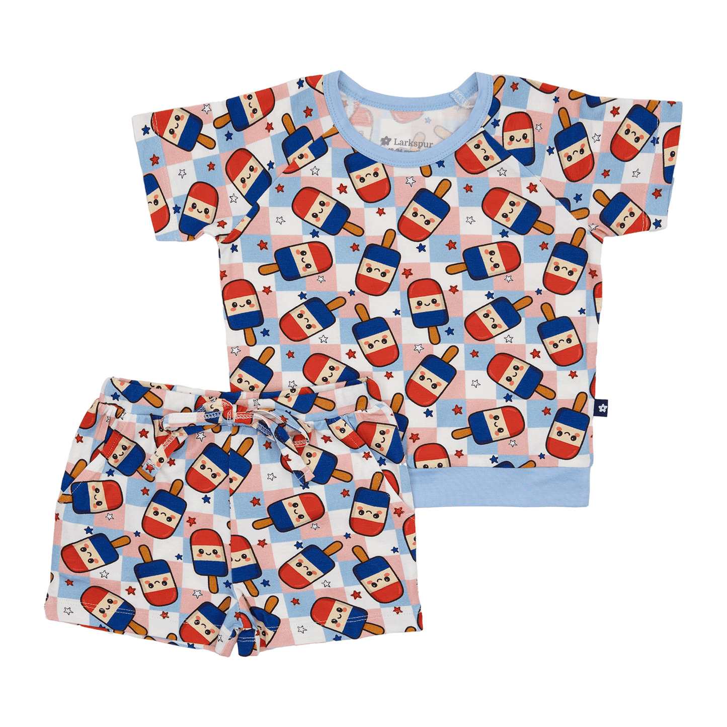 Jogger Set in Patriot Pops