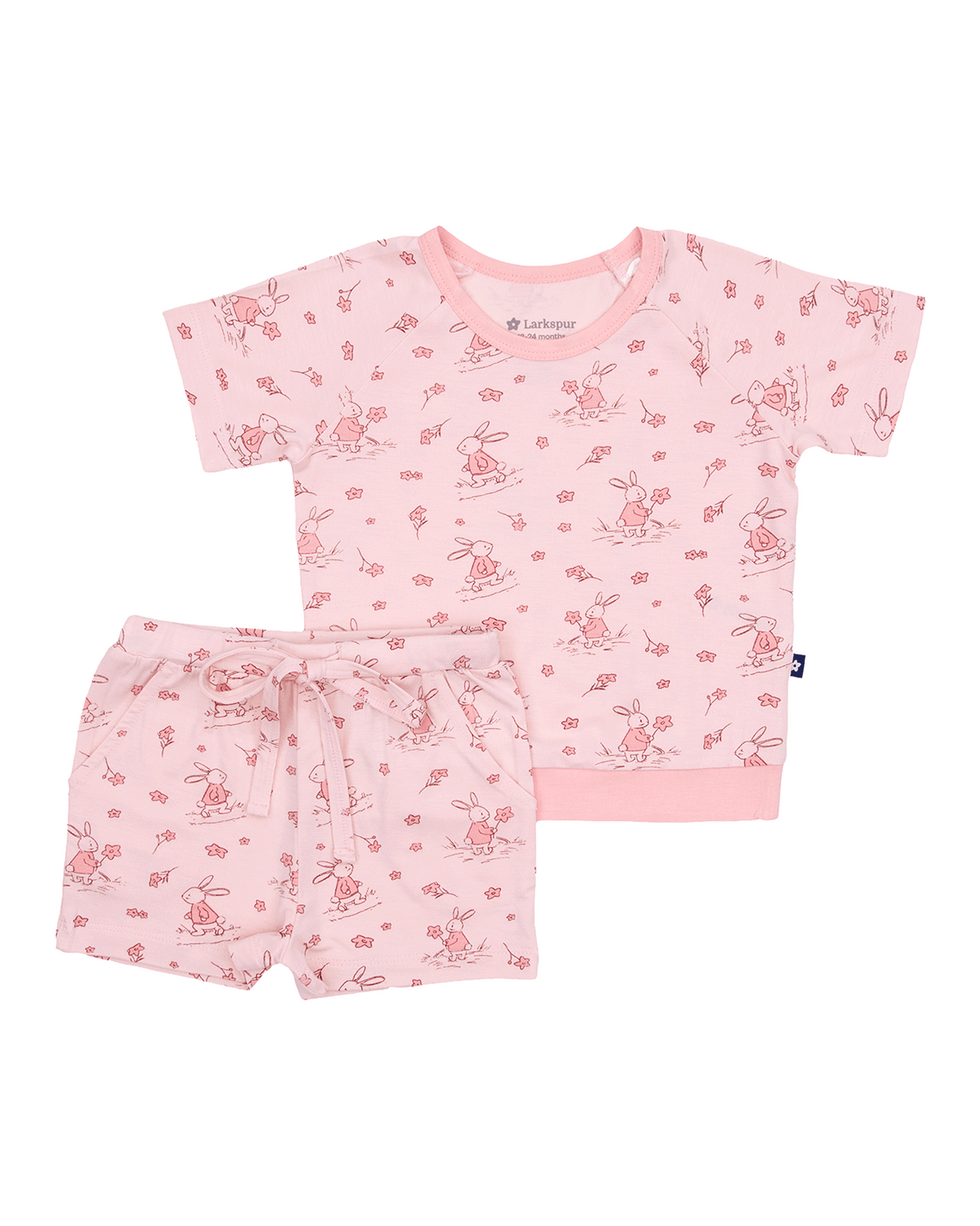 Jogger Set in Bunny Blossoms