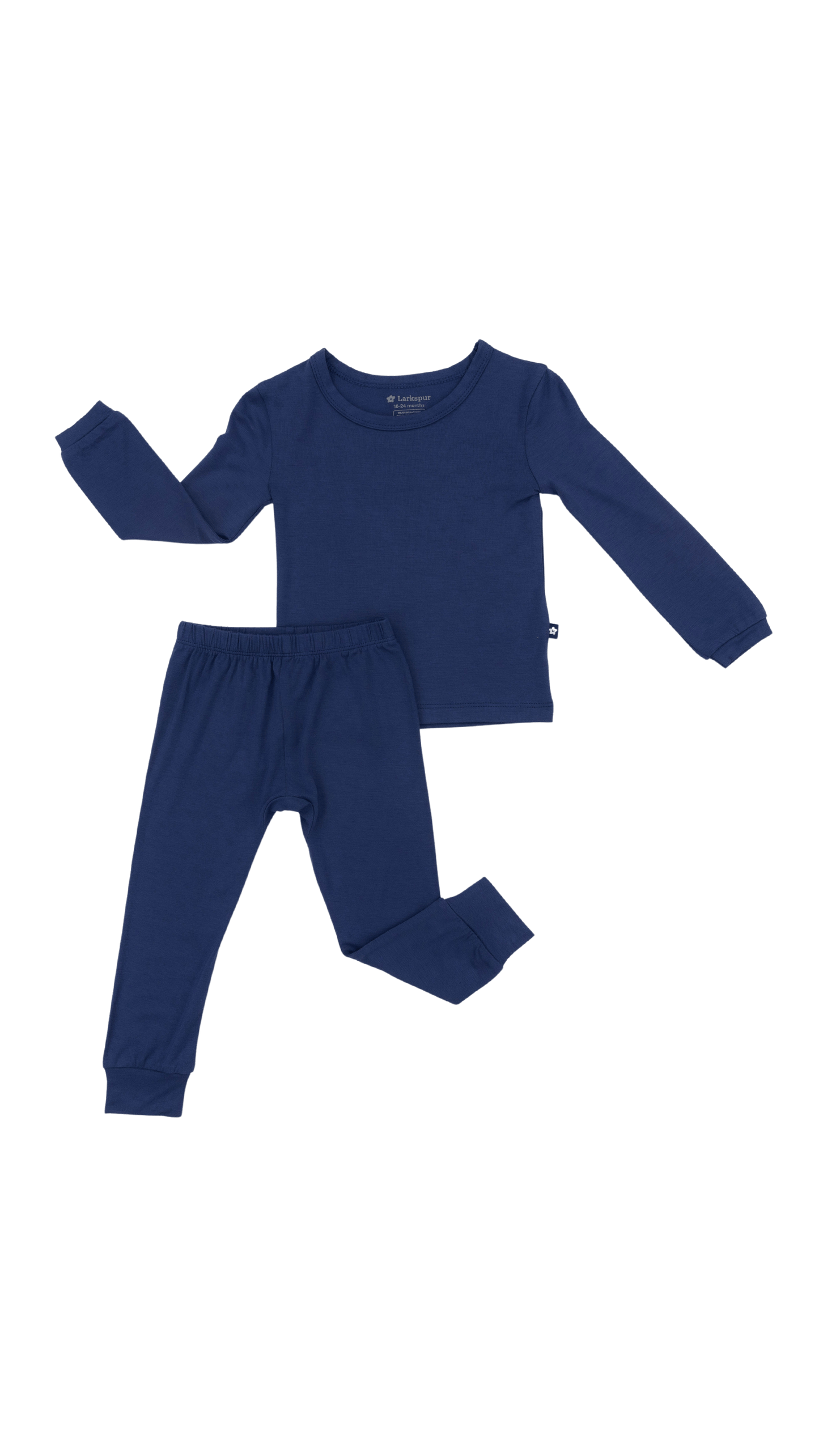 Long PJ Set in Larkspur