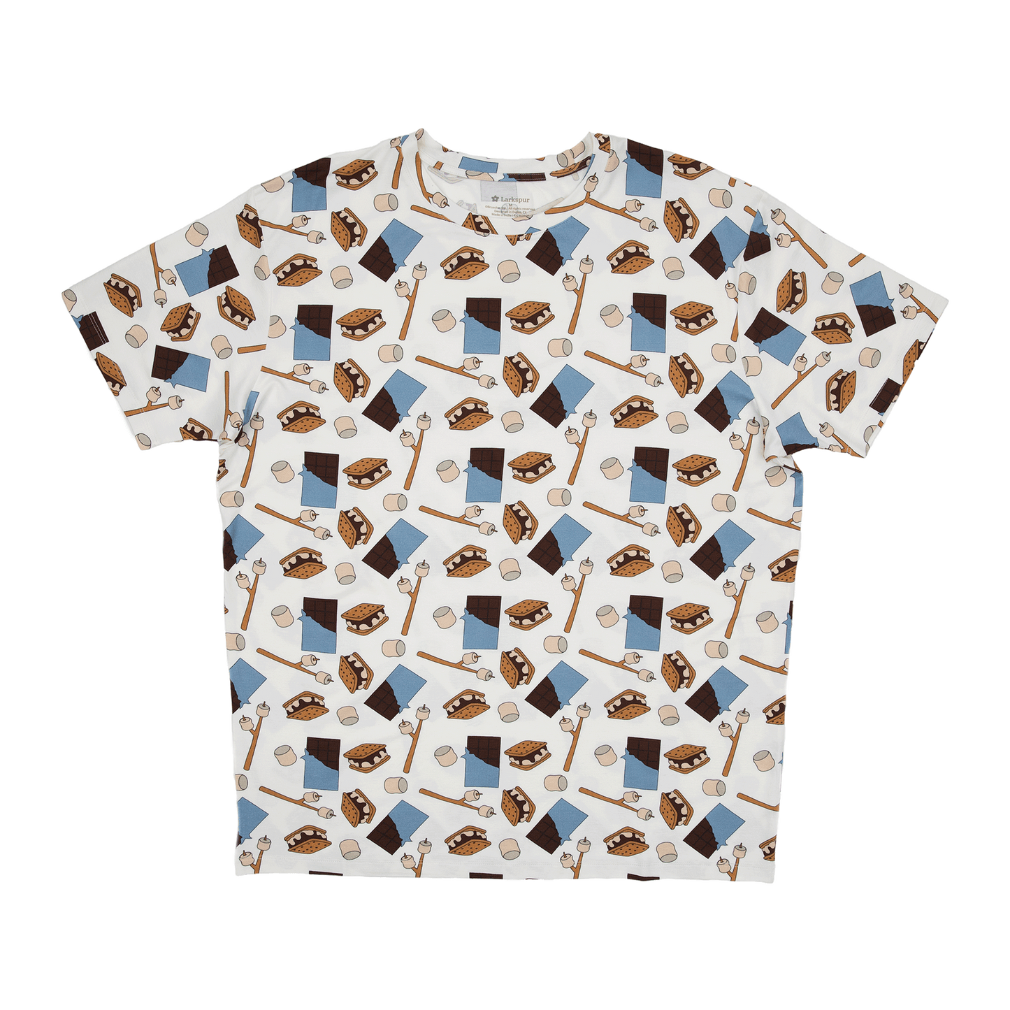 Men's Crew Neck Tee in S'mores
