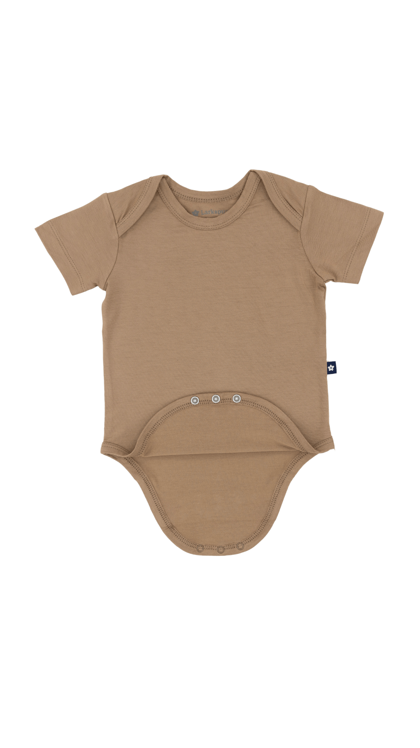 Short Sleeve Bodysuit in Mocha