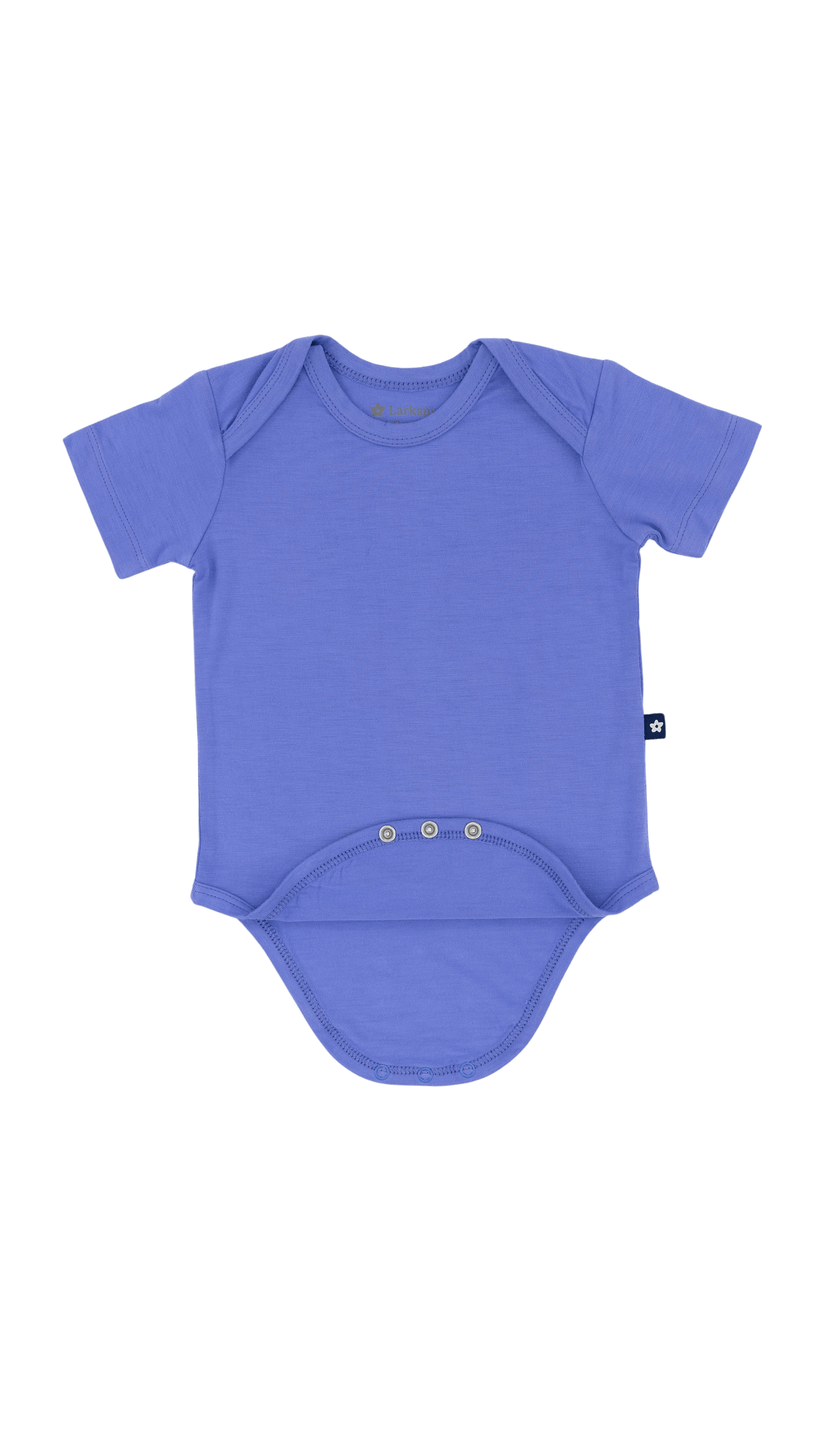 Short Sleeve Bodysuit in Periwinkle
