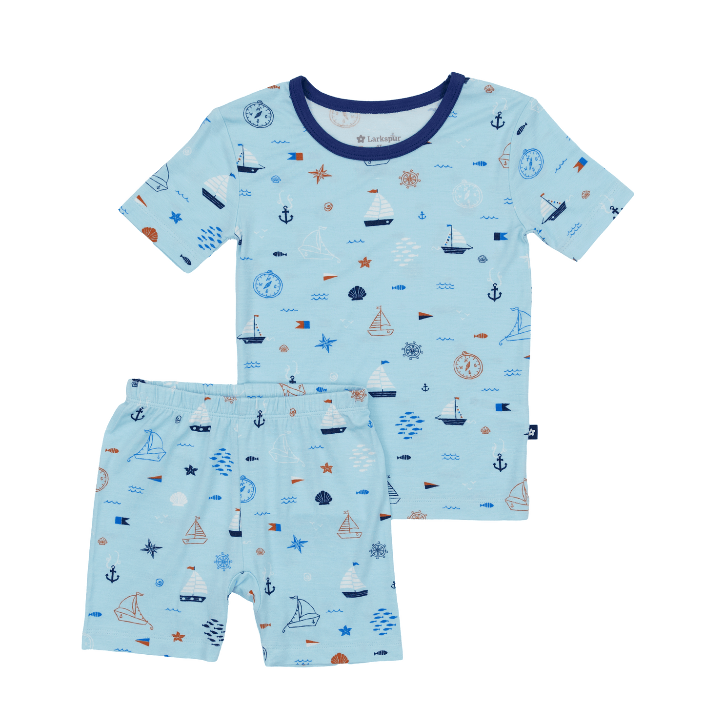 Short PJ Set in Ship Shape