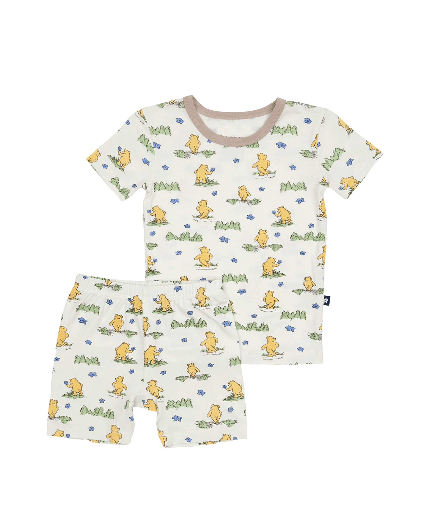 Short PJ Set in Woodland Journey