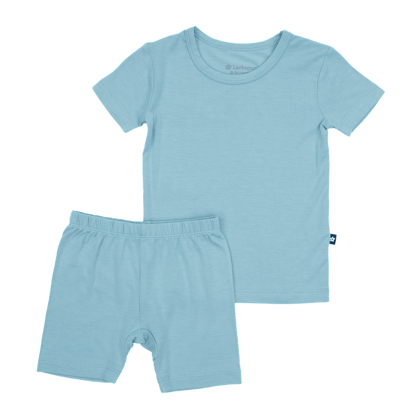 Short PJ Set in Sky