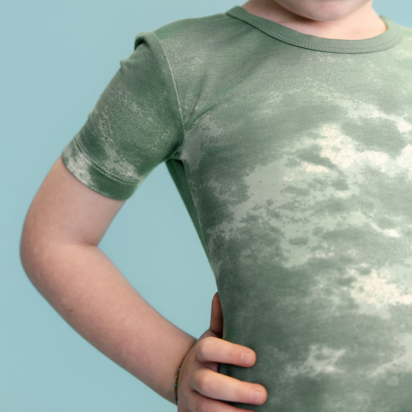 Short PJ Set in Pine