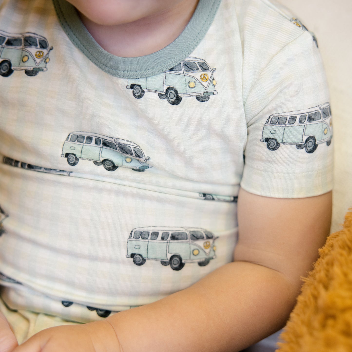 Short PJ Set in Road Trip