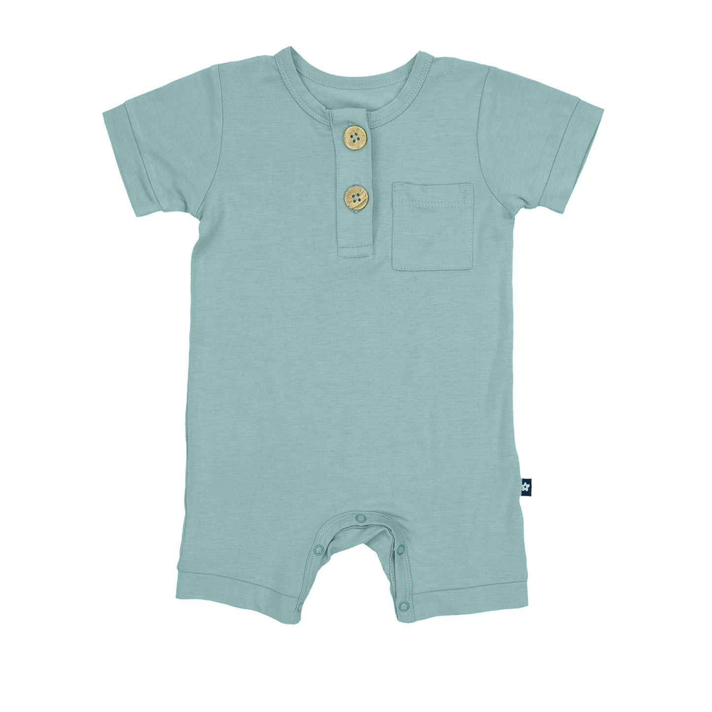 Short Romper in Pistachio