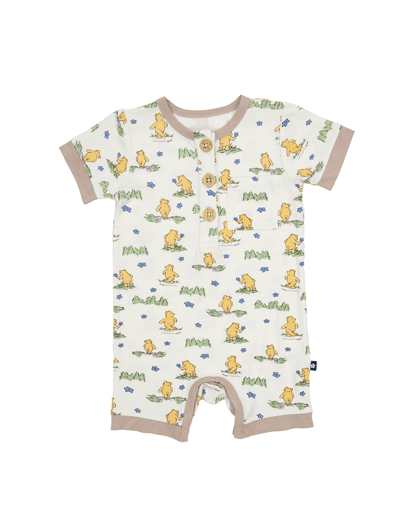 Short Romper in Woodland Journey