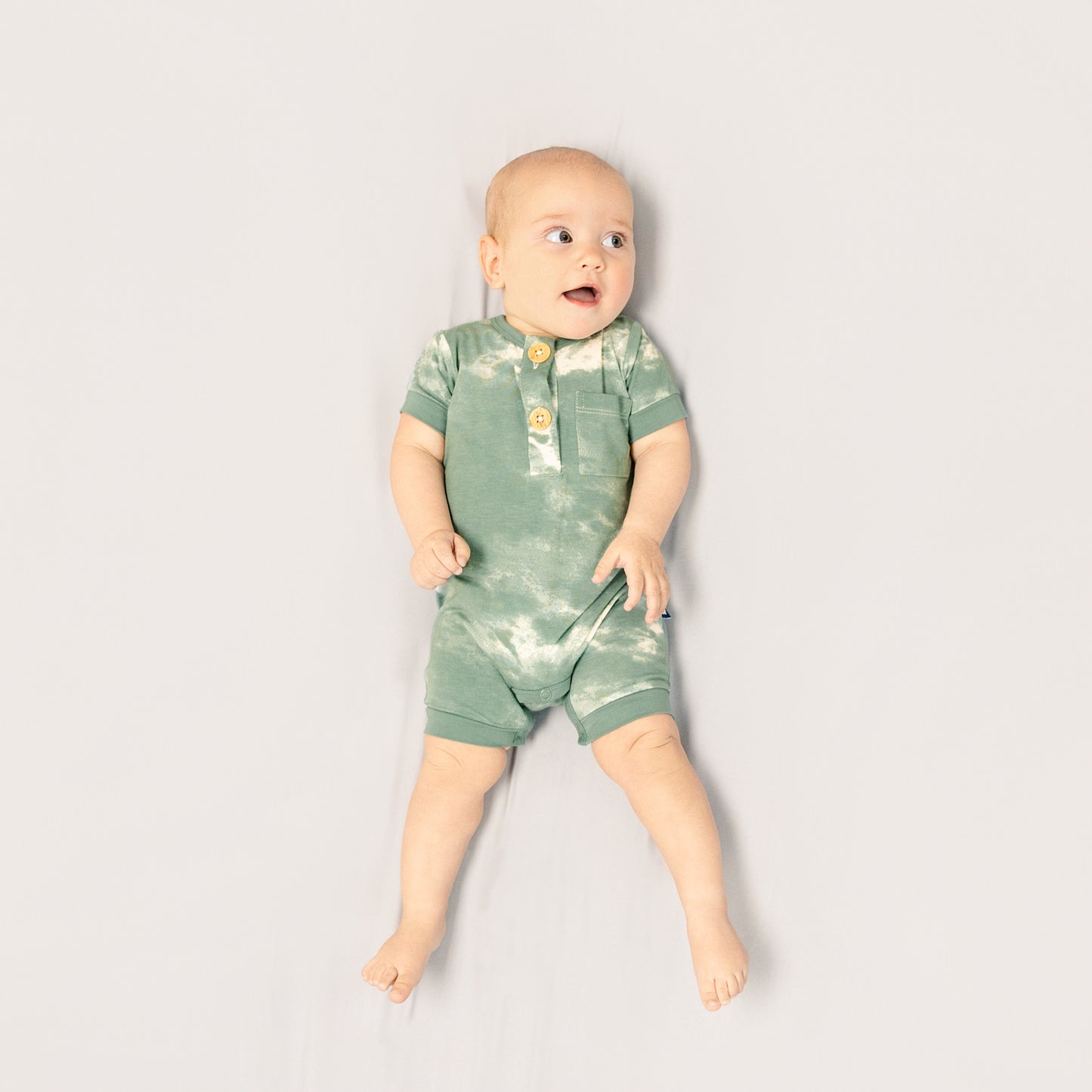 Short Romper in Pine