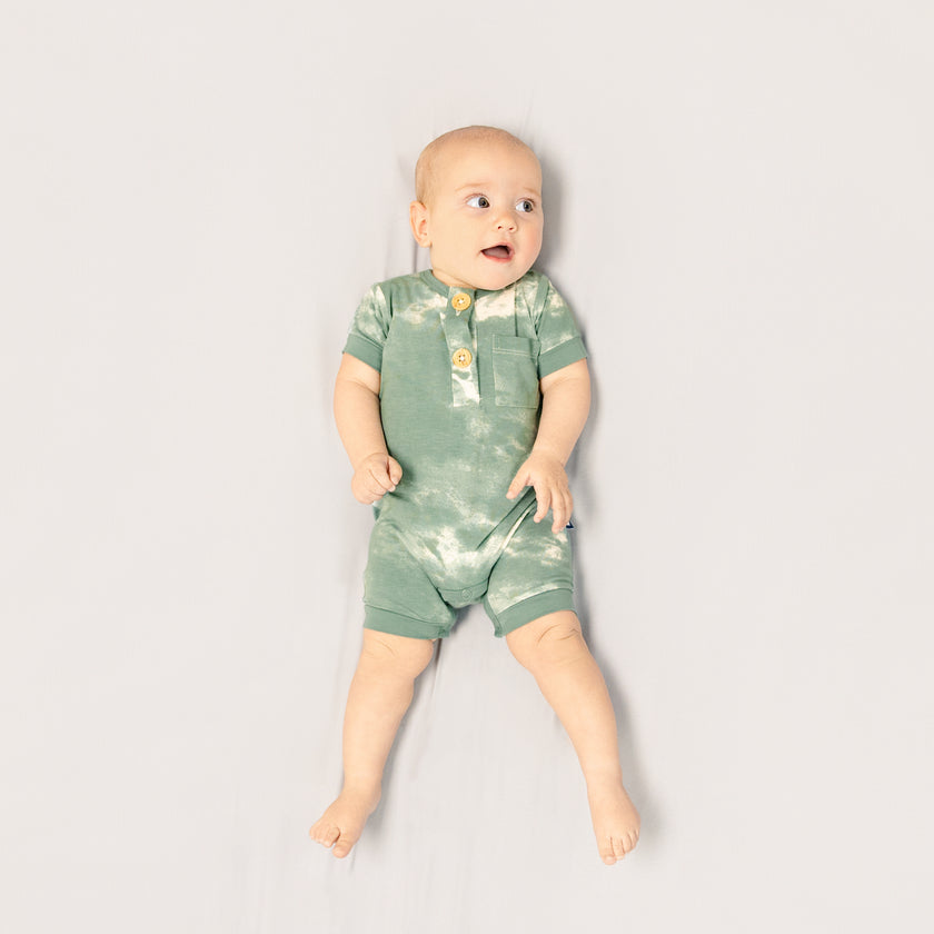 Short Romper in Pine
