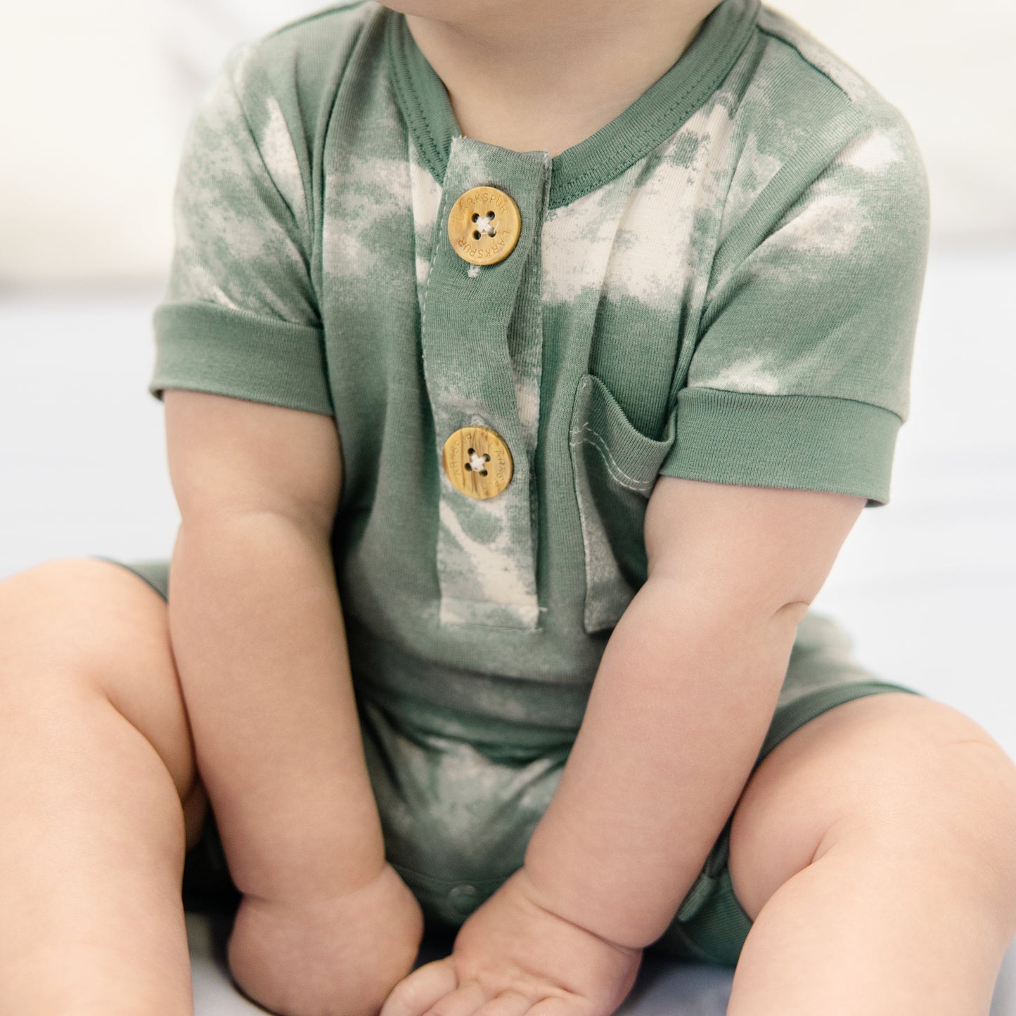 Short Romper in Pine