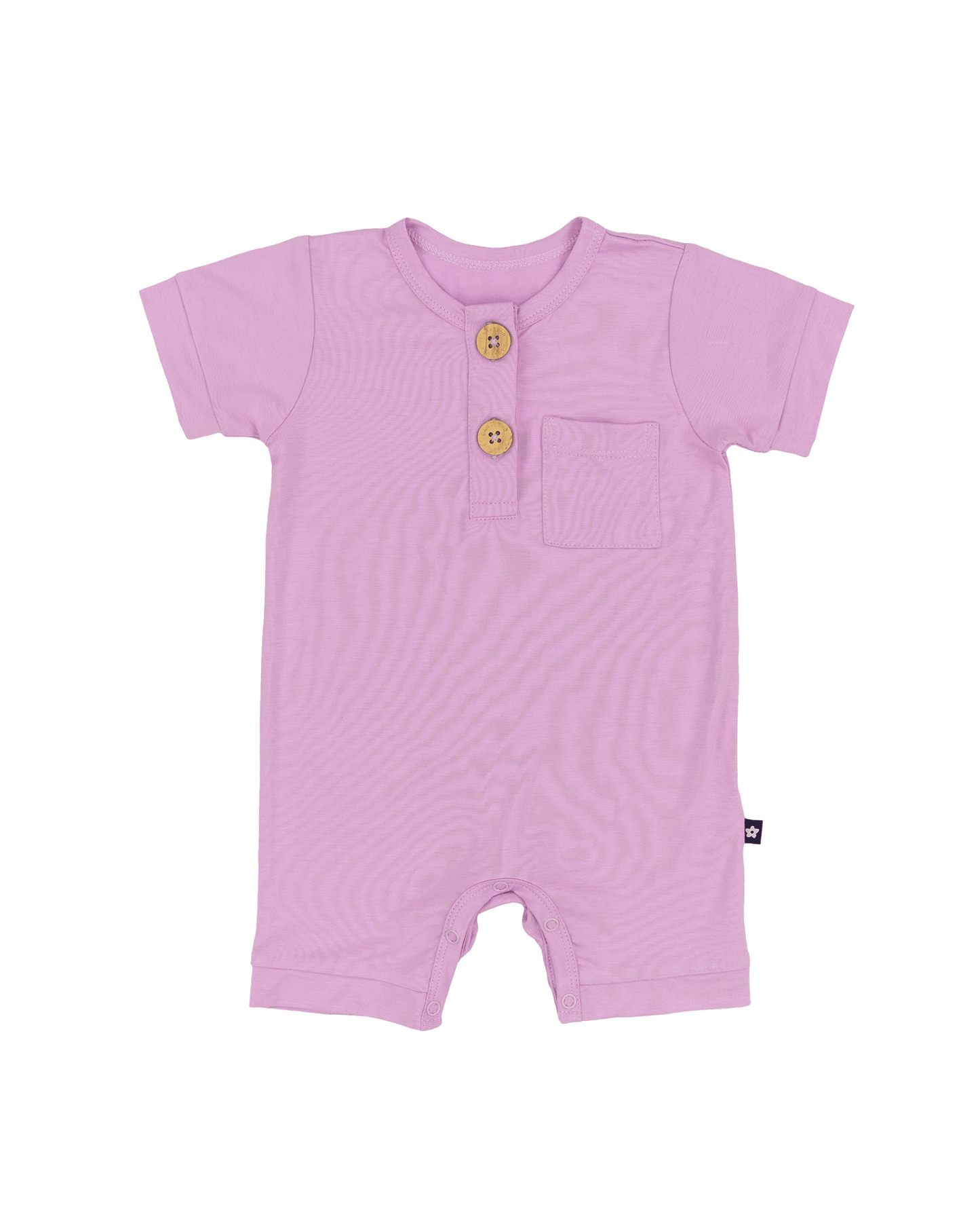 Short Romper in Violet