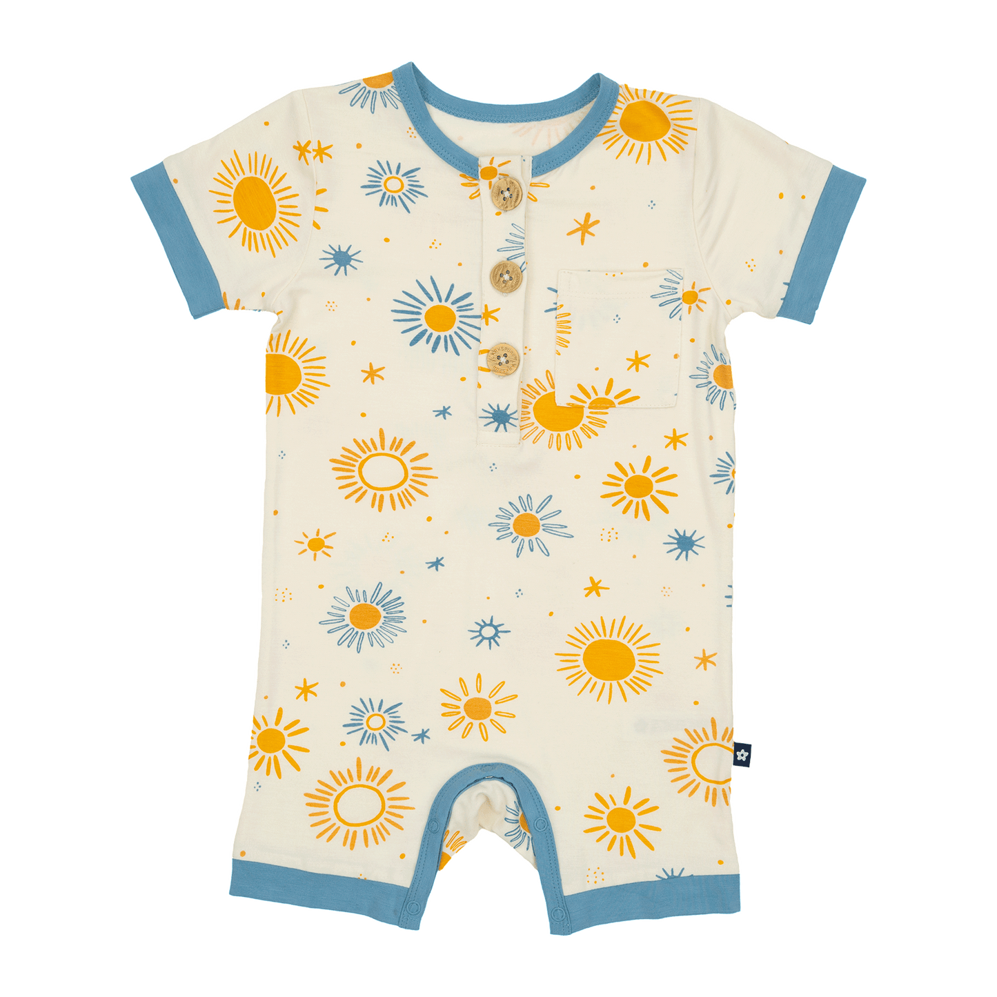 Short Romper in Sunkissed