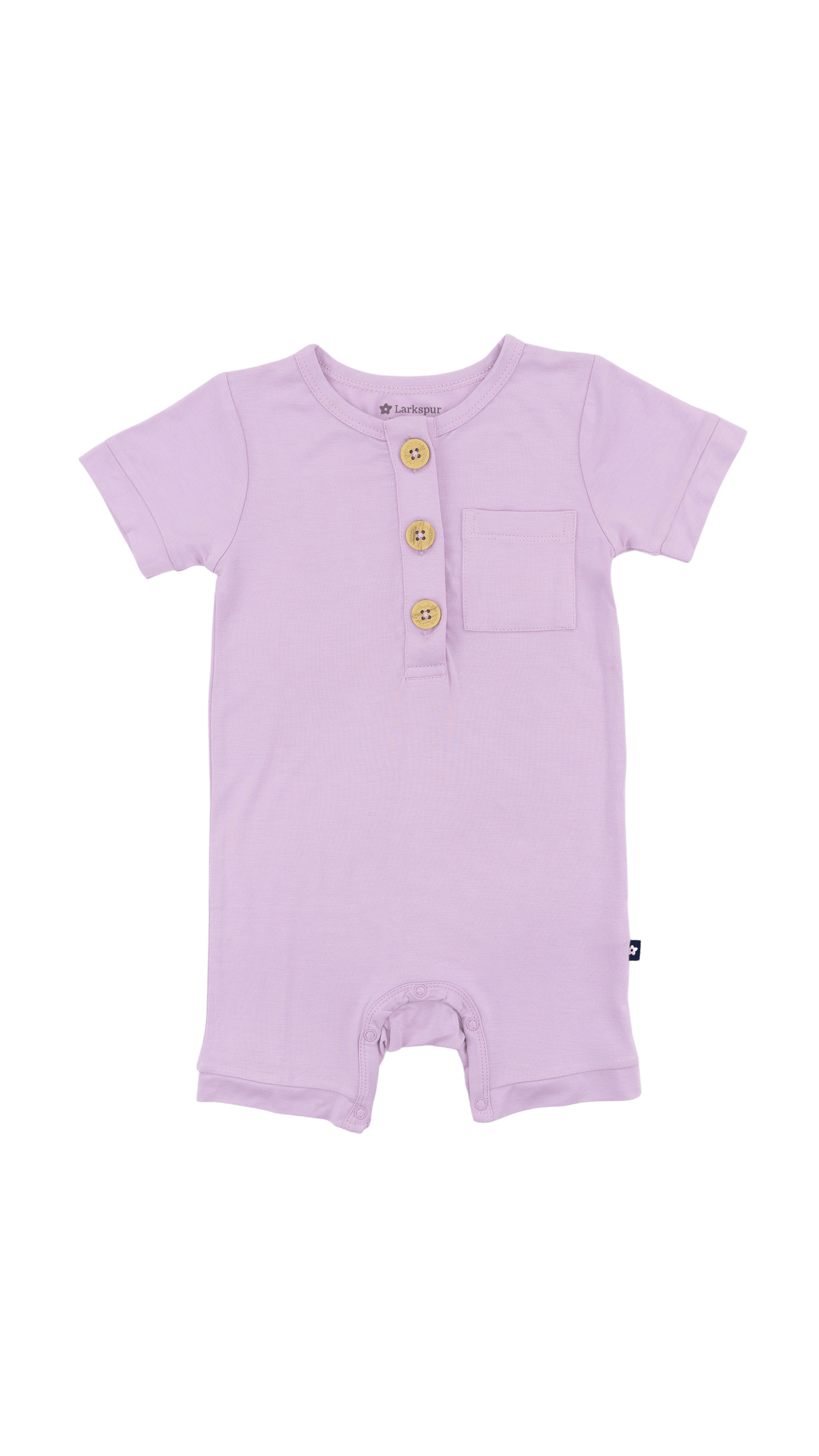 Short Romper in Orchid