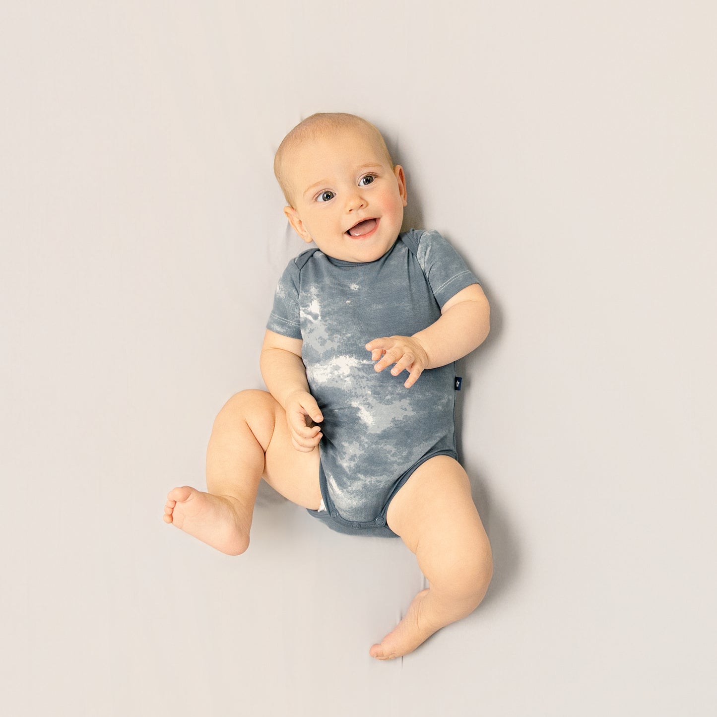 Short Sleeve Bodysuit in Dark Slate