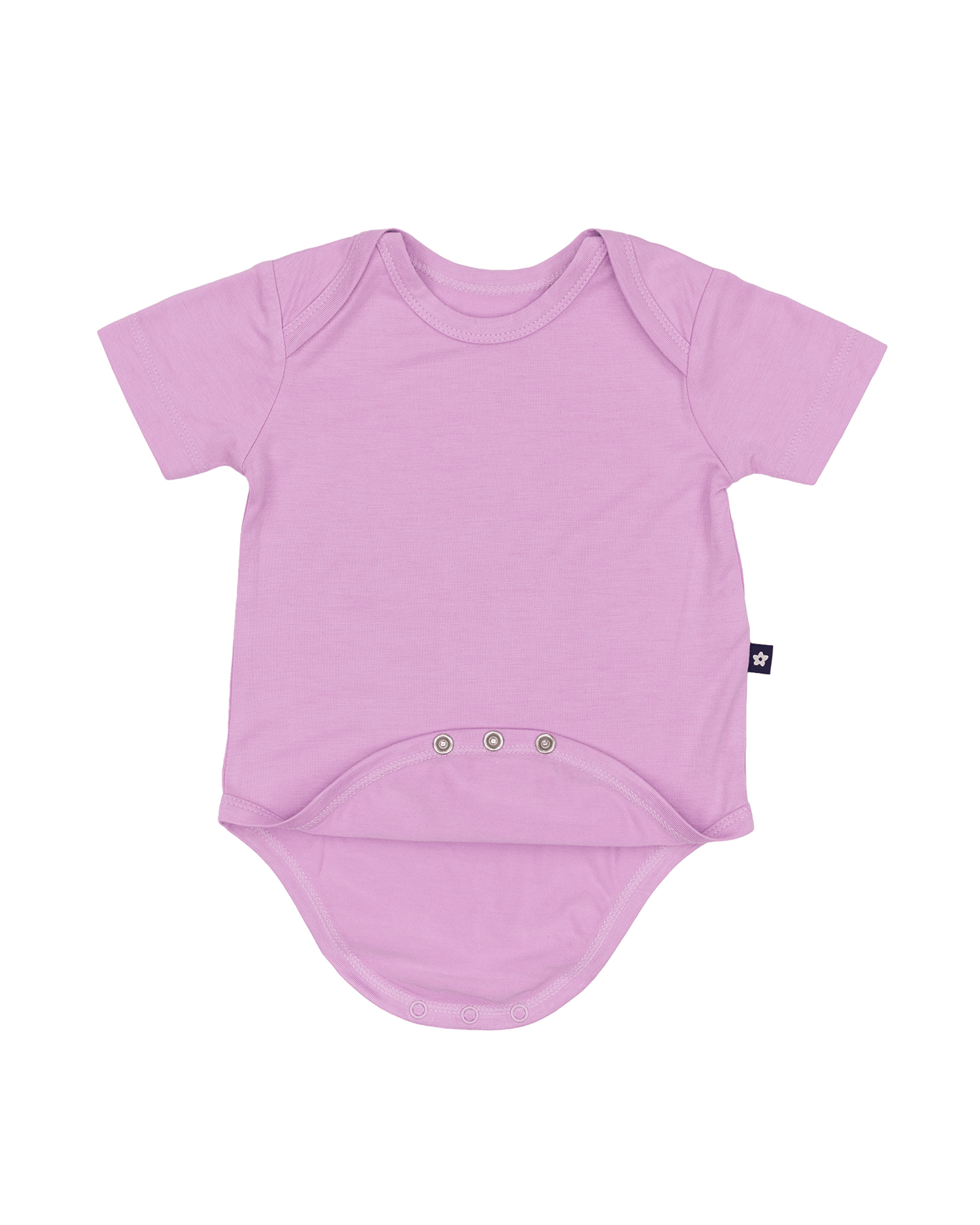 Short Sleeve Bodysuit in Violet