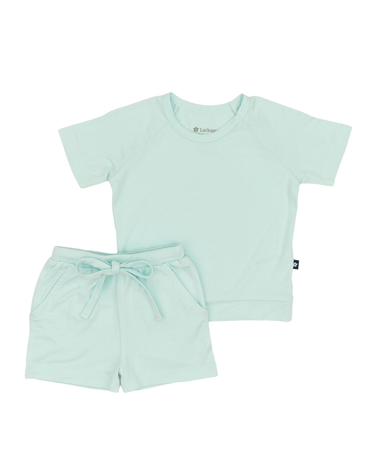 Jogger Set in Aqua Sky