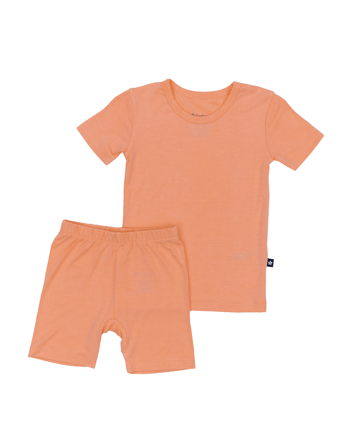 Short PJ Set in Peach