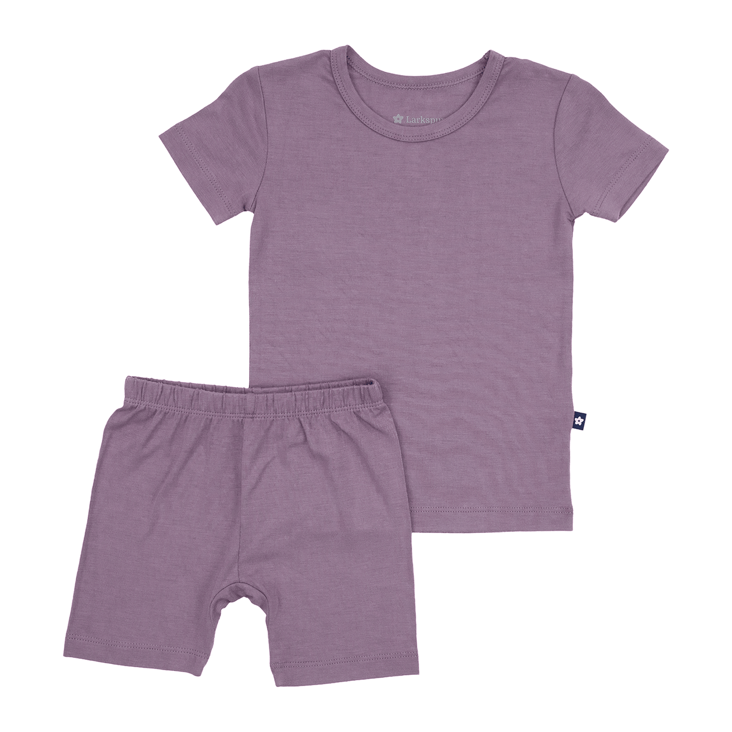 Short PJ Set in Plum