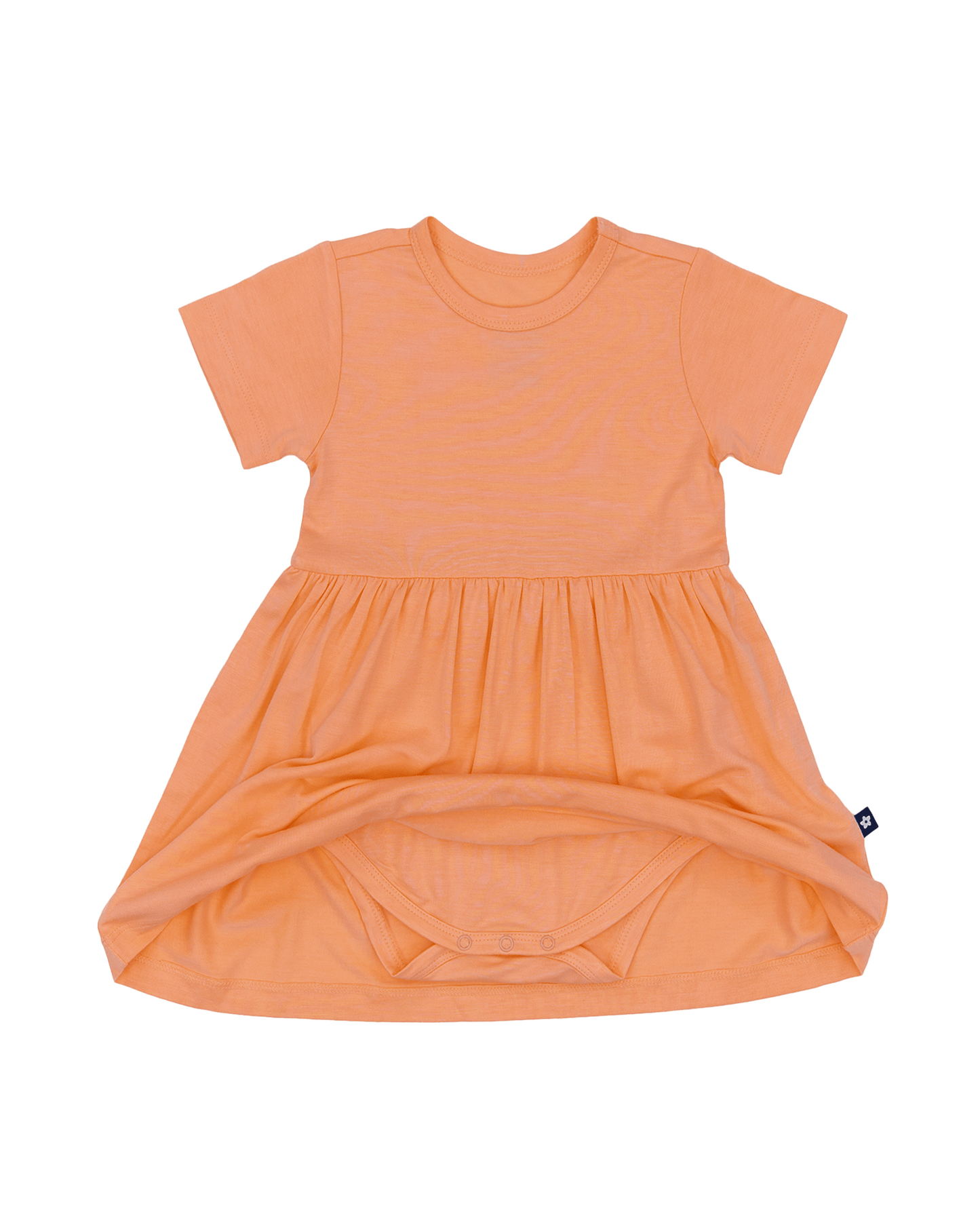 Twirl Dress in Peach