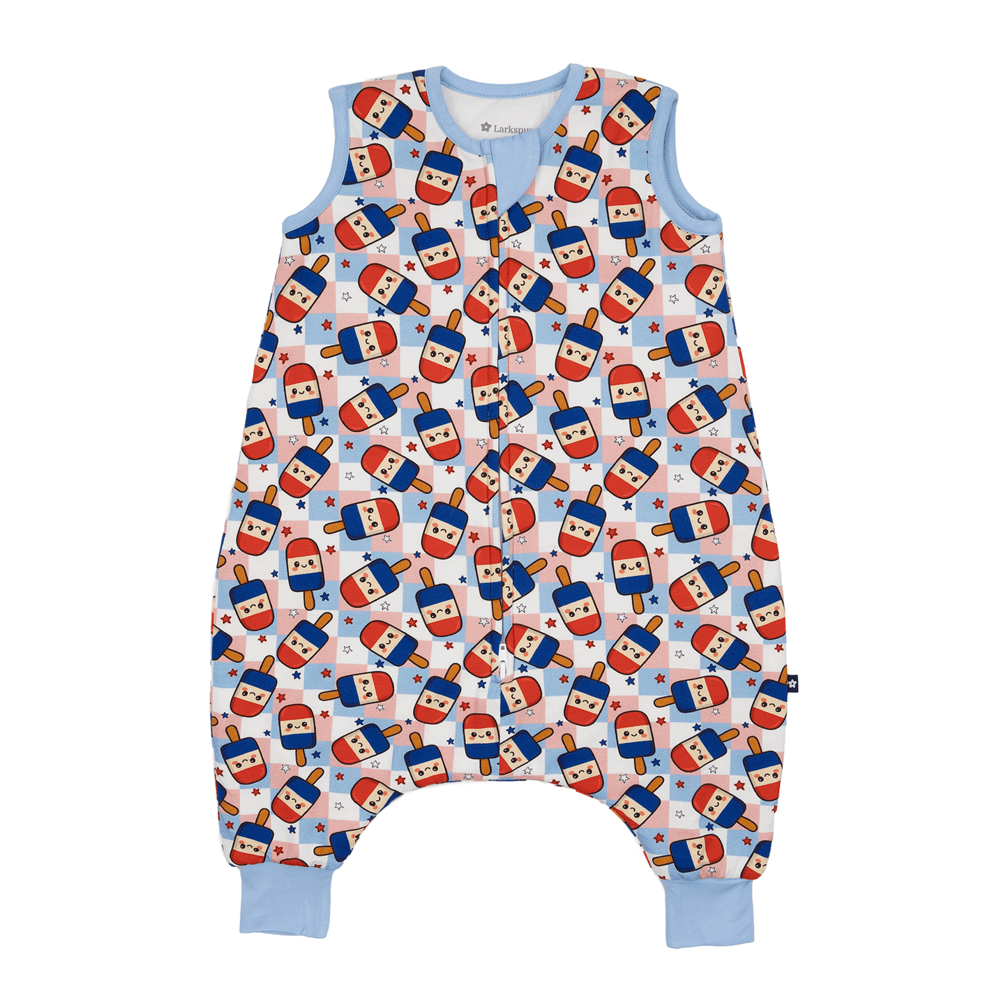 Sleep Sack Walker in Patriot Pops