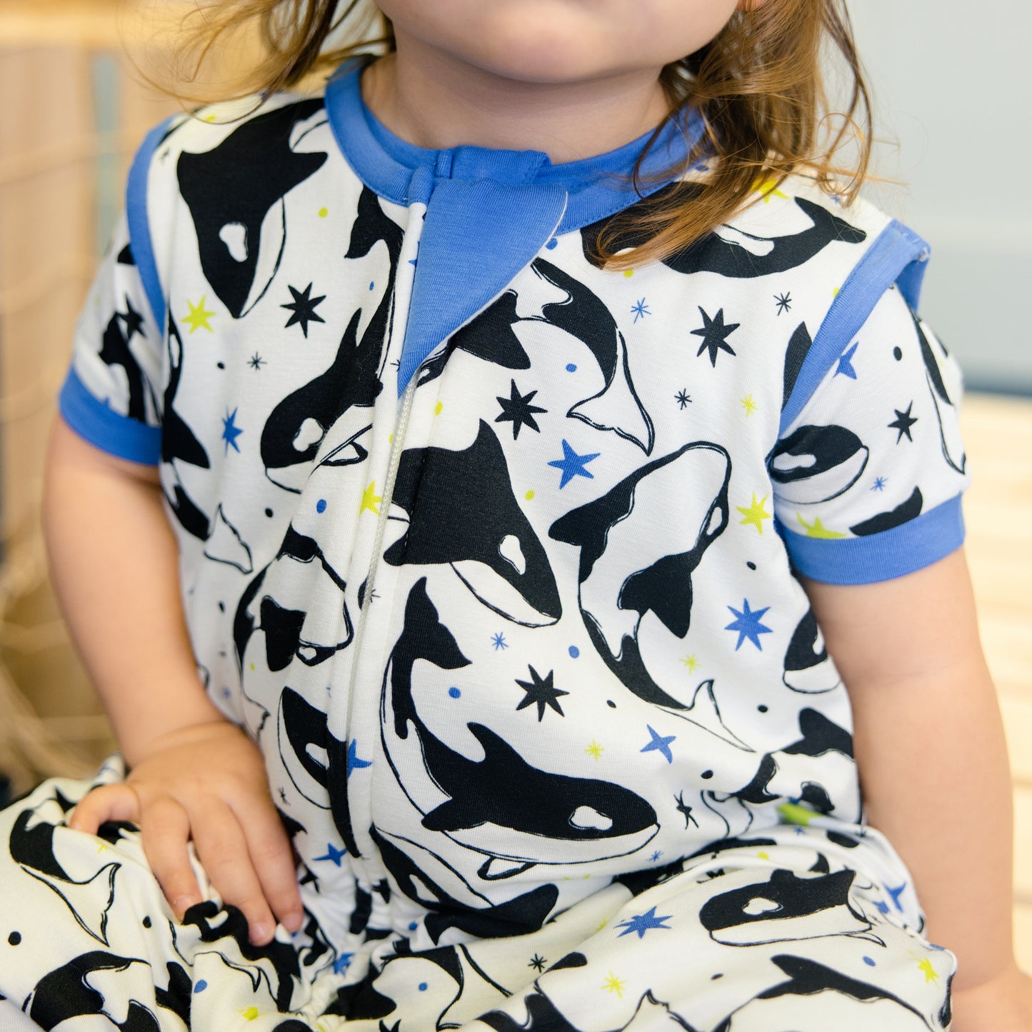 Sleep Sack Walker 1.0 TOG in Dancing Orcas