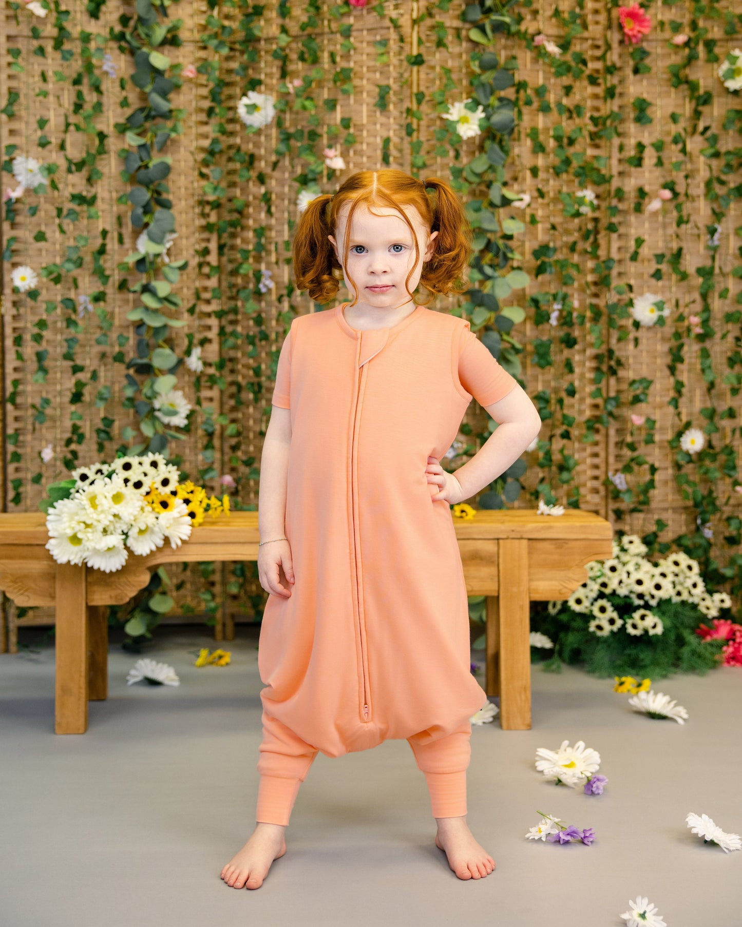Sleep Sack Walker in Peach