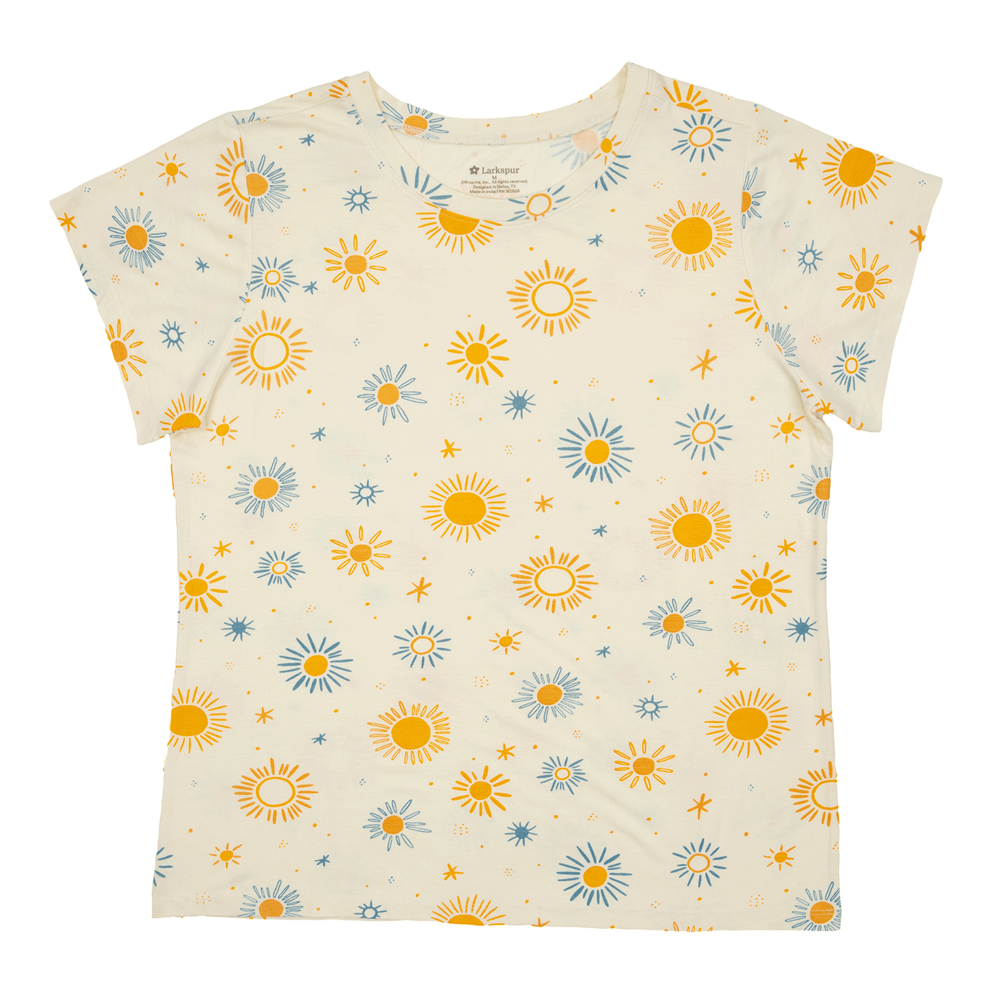 Women's Short Sleeve Lounge Tee in Sunkissed