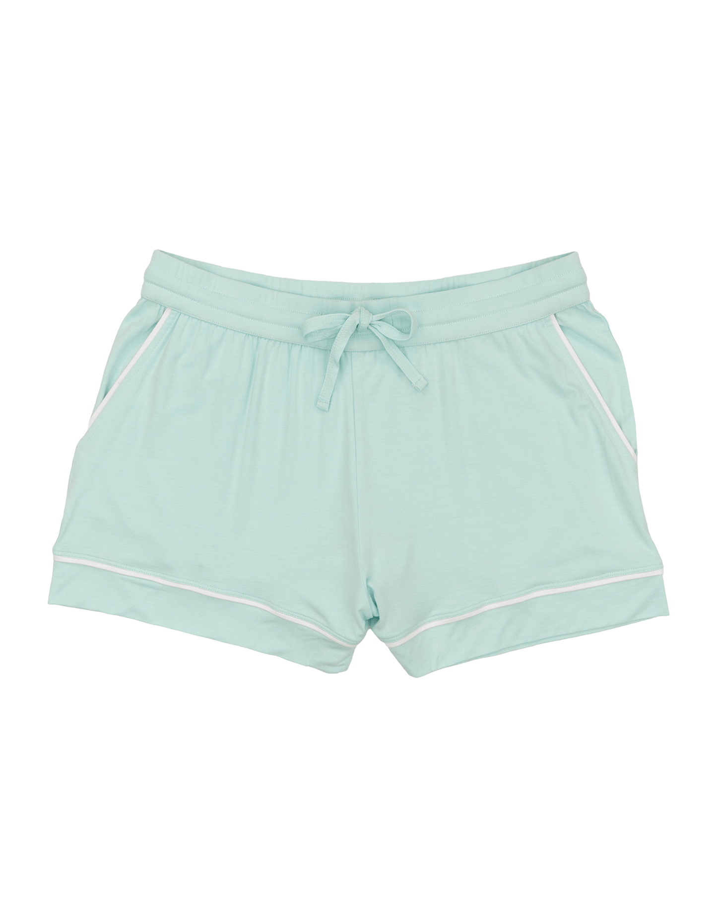 Women's Short Pajama Set in Aqua Sky