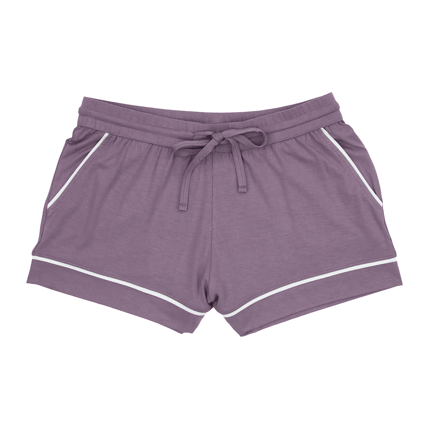 Women's Short Pajama Set in Plum