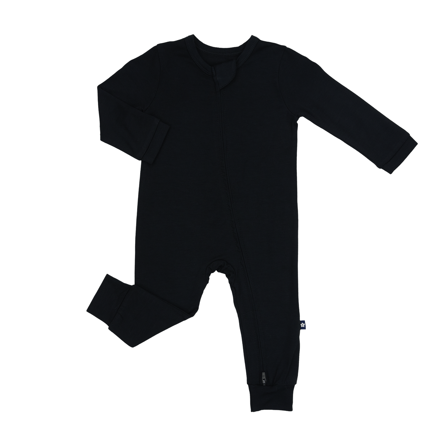 Zip Romper in Midnight