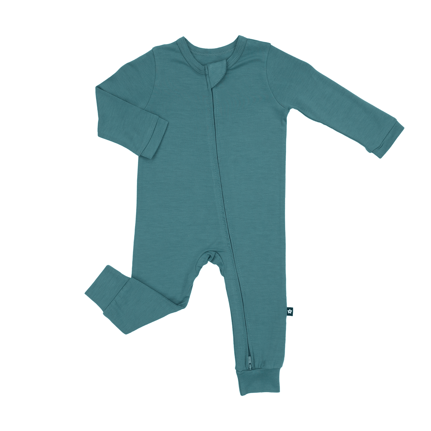 Zip Romper in Pine