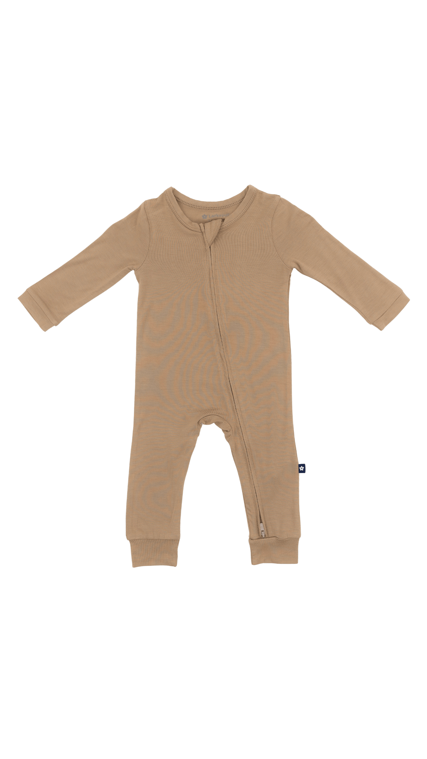 Zip Romper in Mocha